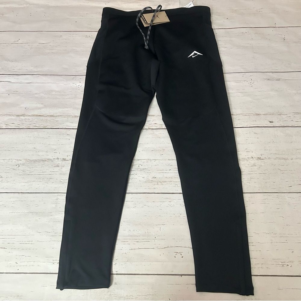 Nike Trail Lunar Ray Winterized Running Tights Black Men's Size Large FB8599-010